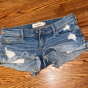 Abercrombie women’s jean shorts